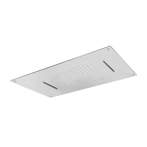Soffione doccia da incasso a soffitto - SF019 A - AQUAelite® - rettangolare / a pioggia / a cascata
