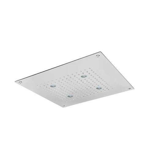 Soffione doccia da incasso a soffitto - SF034 A - AQUAelite® - quadrato / a pioggia / multifunzione
