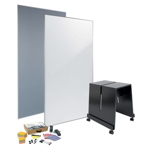 Tabellone bianco - MUB01 - SIGEL GmbH - a spilli / da terra / mobile