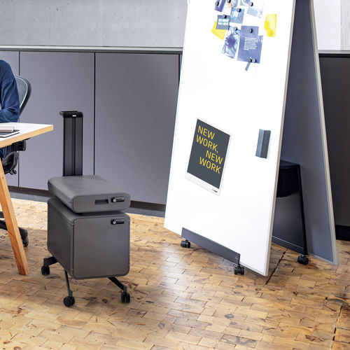 Cassettiera per ufficio mobile - MOVE IT MI102 - SIGEL GmbH - in ABS / 1 cassetto / con rotelle