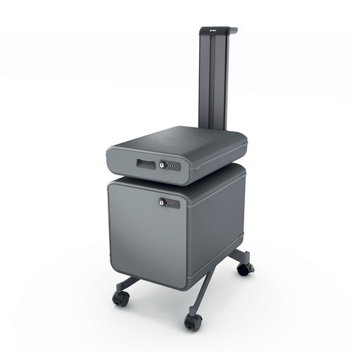 Cassettiera per ufficio mobile - MOVE IT MIB01 - SIGEL GmbH - in metallo / in ABS / 2 cassetti