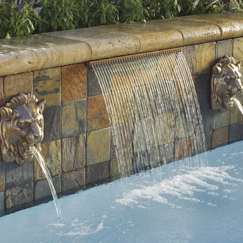 Cascata per piscina - MAGICFALLS - Pentair Aquatic Systems - per parco acquatico