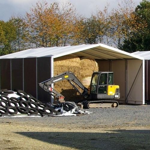 Tendostruttura rettangolare - 042 - HALTEC - in PVC / in acciaio / marrone