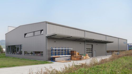 Edificio prefabbricato - 091 - HALTEC - in acciaio / su ossatura metallica / per uso industriale