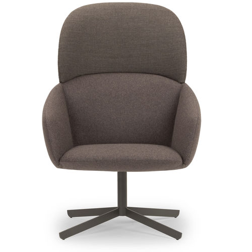 Poltrona contemporanea - NOT - True Design srl - in tessuto / in schiuma di poliuretano / in metallo