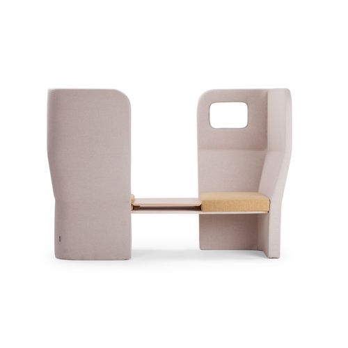 Isola di privacy per ufficio acustica - ORACLE - True Design srl - da 2 persone / in schiuma di poliuretano / di Orlandini Design