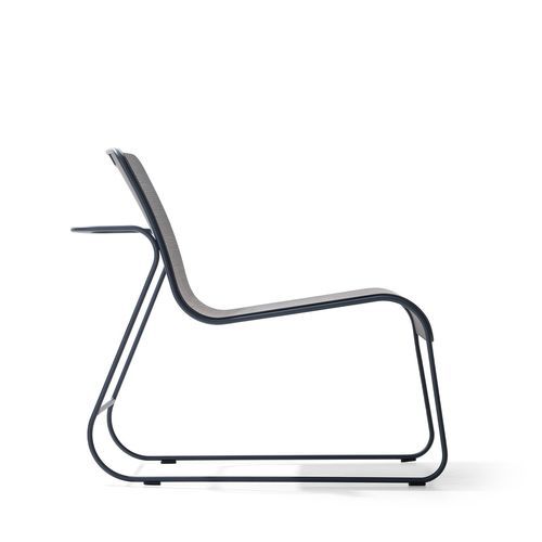 Poltrona contemporanea - FLOW - True Design srl - in legno compensato / in acciaio / ergonomica
