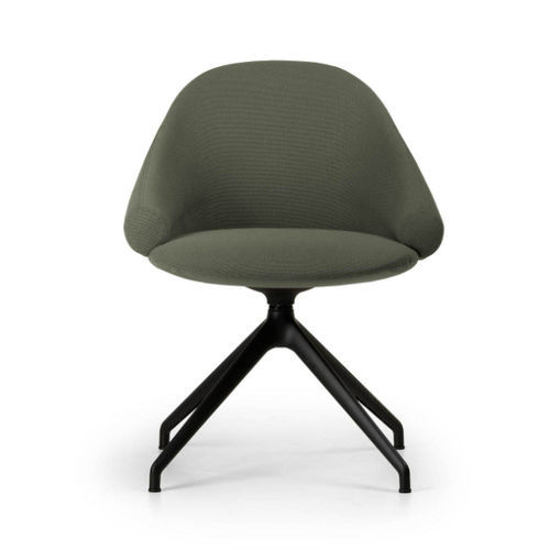 Sedia visitatore contemporanea - FENDER - True Design srl - da interno / in schiuma di poliuretano / con supporto in alluminio