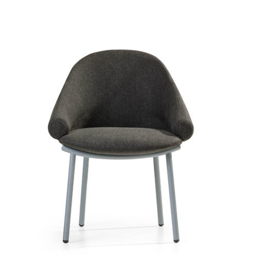 Sedia contemporanea - FENDER - True Design srl - da interno / in schiuma di poliuretano / con supporto in acciaio