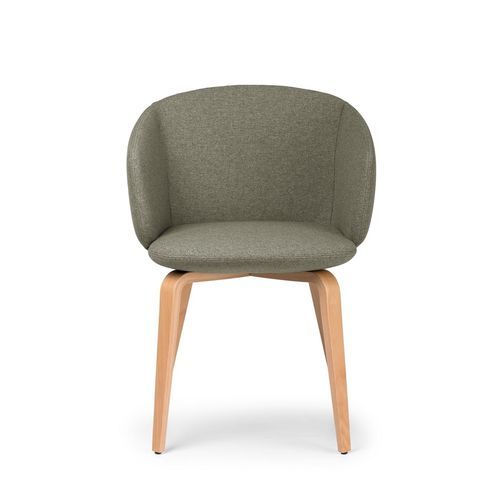 Sedia visitatore contemporanea - NOT - True Design srl - da interno / in tessuto / in schiuma di poliuretano