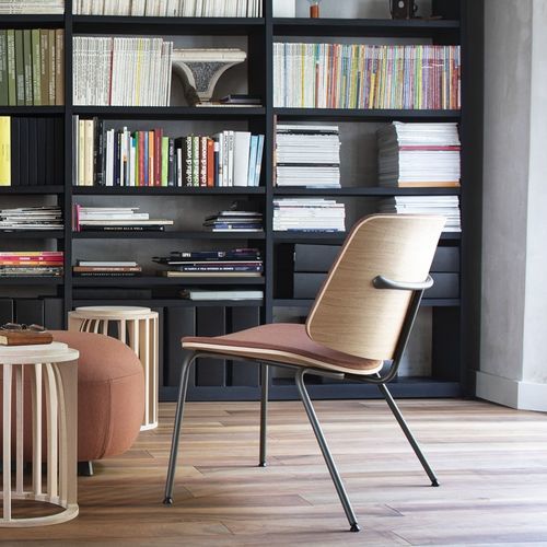 Sedia visitatore contemporanea - TAO - True Design srl - da interno / in metallo / in legno