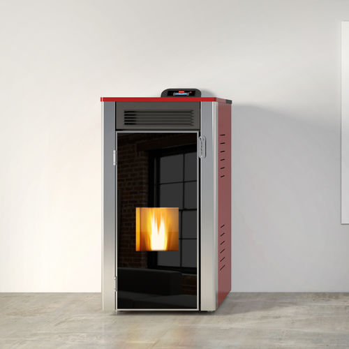 Termostufa a pellet - TROY - IFYIL TERMO LTD STI - contemporanea / in metallo
