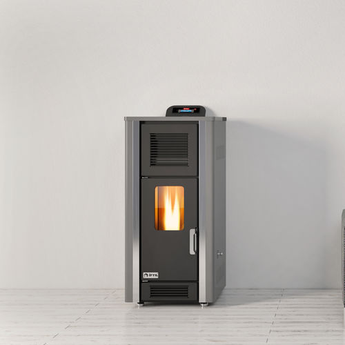 Termostufa a pellet - CRYSTAL - IFYIL TERMO LTD STI - contemporanea / in metallo