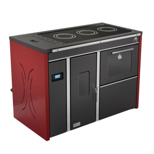 Termostufa a pellet - BOSPHORUS PLUS - IFYIL TERMO LTD STI - 13 kW / multicombustibile / da appoggio