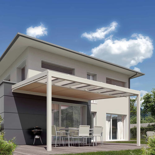 Copertura per pergola con protezione solare - ARNEX - STOBAG - in tela / per uso residenziale