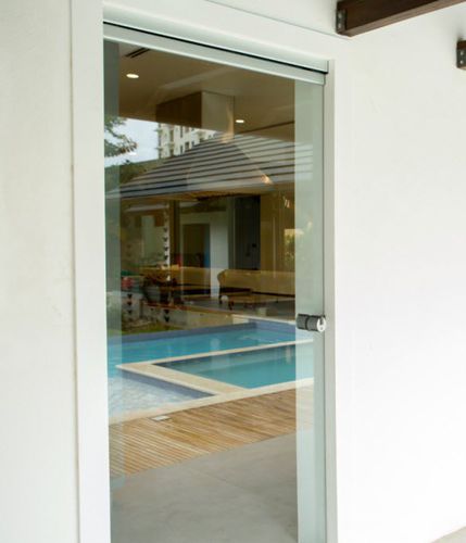 Porta finestra battente - SEEGLASS MAX - C3 Systems SL - in alluminio