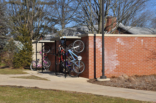 Rastrelliera per biciclette a muro - COMPACT™ - CycleSafe - per spazi pubblici / in acciaio / professionale