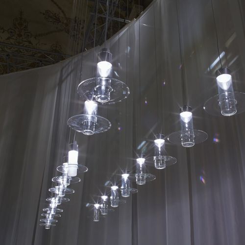 Lampada a sospensione - SLEEVE - Wonderglass - in alluminio / in vetro / contemporanea