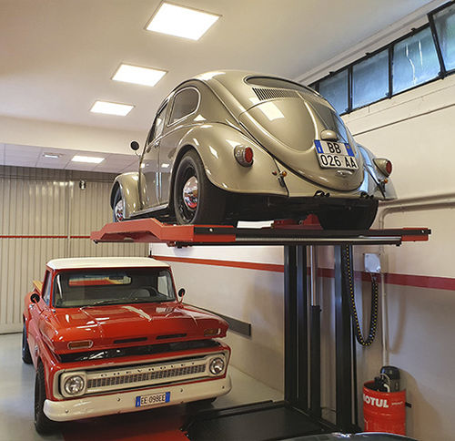 Elevatore per auto meccanico - BOX M - Green Park srl - per garage / a colonna / da interno