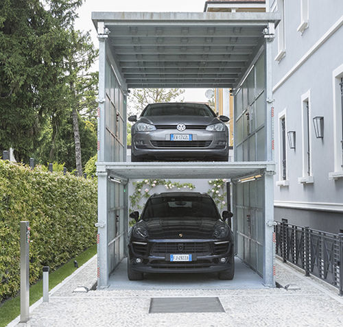 Parcheggio a più piani - C2S - Green Park srl - sotterraneo / meccanico / 2 veicoli