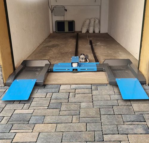 Piattaforma di parcheggio scorrevole - MOVY PARK  - Green Park srl - elettrica