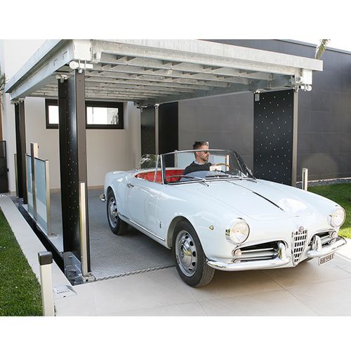 Ascensore per auto per esterni - C4S CCB / SCB  - Green Park srl - elettrico / ad uso residenziale