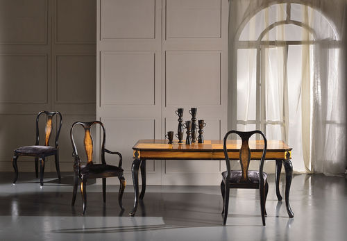 Sedia in stile - QUEEN ANNE - Veneta Sedie - da interno / in legno / imbottita