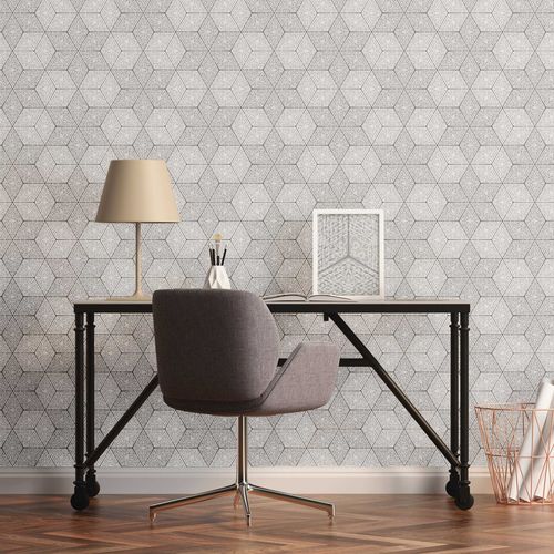 Carta da parati contemporanea - RINALDO - Equipo DRT - geometrica / a effetto dimensionale