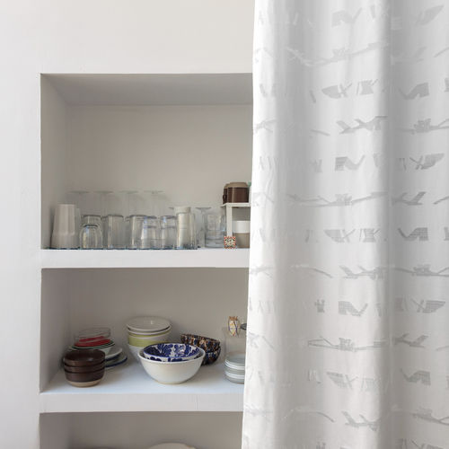 Tessuto per tende - ATLAS - Equipo DRT - per il design d'interni / a motivi / in poliestere