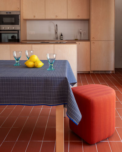 Tessuto da tappezzeria - HARMONY - Equipo DRT - a quadretti / in acrilico / lavabile