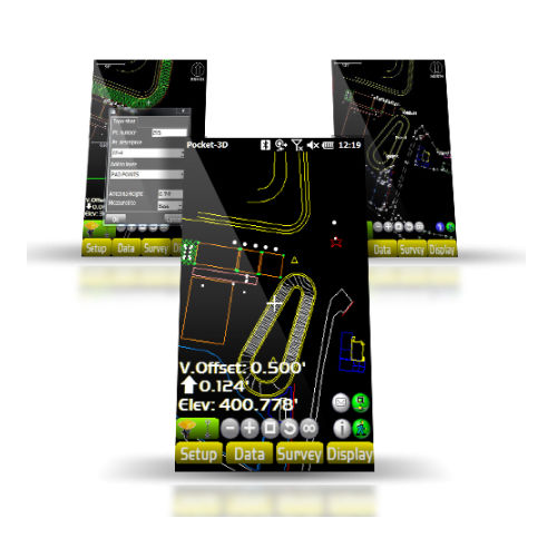 Software di gestione di cantieri - POCKET 3D - Topcon Positioning Systems Inc - di calcolo / di analisi / 3D