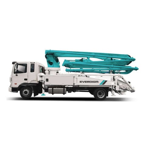 Pompa per calcestruzzo mobile - ECP26ZX - Everdigm Corp - montata su camion