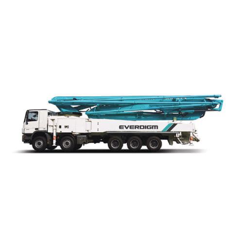 Pompa per calcestruzzo mobile - ECP59CX-5/6 - Everdigm Corp - montata su camion
