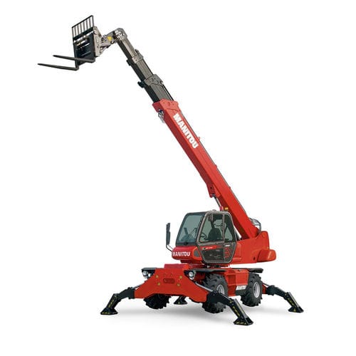 Movimentatore telescopico di sollevamento - MRT 2145 EASY T4 S2 360° - Manitou America's, Inc. - Tier 4 / per cantiere / rotativo