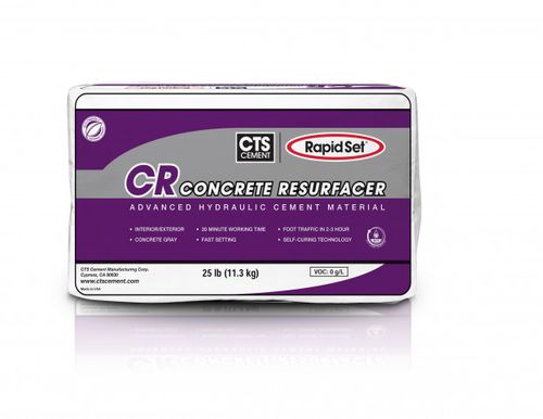 Malta di riparazione - RAPID SET® CR RESURFACER - CTS Cement/ Rapid Set - per massetto / idraulica