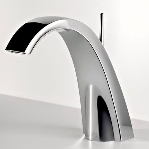 Miscelatore per lavabo - NOUVELLE VAGUE - DECOTEC - da appoggio / meccanico / in metallo cromato