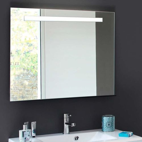 Specchio da bagno a muro - MAJOR - DECOTEC - contemporaneo / rettangolare / orizzontale