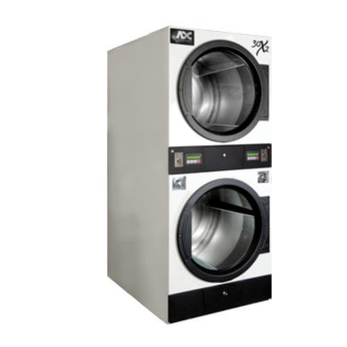 Asciugatrice professionale - AD-30X2R - American Dryer Corp. - a moneta / sovrapponibile / a gas