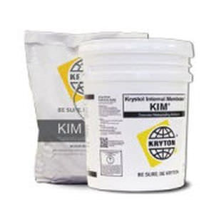 Intonaco di impermeabilizzazione - KRYSTOL INTERNAL MEMBRANE™ (KIM®) - Kryton International, Inc. - a base di cemento / antimuffa