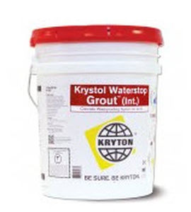 Guaina liquida impermeabilizzante in cemento - KRYSTOL WATERSTOP GROUT™ (INTERNAL) - Kryton International, Inc.