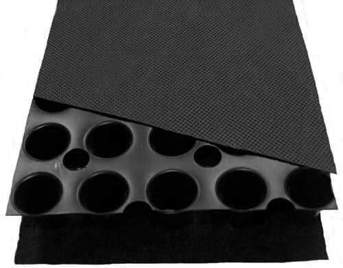 Geomembrana per tetto verde - AQUACHECK® DS GREEN - Insulation Solutions, Inc. - di drenaggio