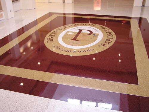 Pavimento in resina epossidica - KEY EPOXY TERRAZZO - Key Resin Co. - per il settore terziario / cerato / aspetto calcestruzzo cerato