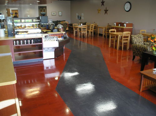 Intonaco decorativo - KEY LUSTER METALLIC FLOORING - Key Resin Co. - da pavimento / epossidico / aspetto metallico