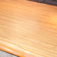 Piano di lavoro in legno - iCoat - in composito / epossidico / beige