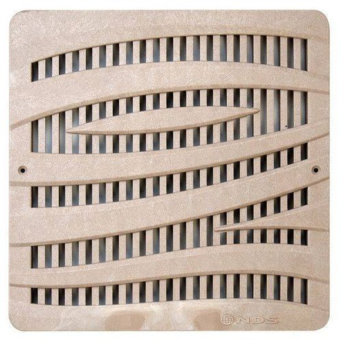 Chiusino in polietilene ad alta densità HDPE - 1224 series - NDS - quadrato / prefabbricato / con griglia di ventilazione