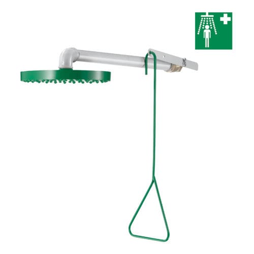 Set doccia da parete - 9108 - DELABIE - contemporaneo / contract / con soffione fisso