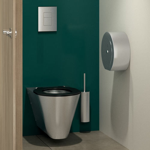 Placca di scarico doppia - TEMPOFLUX 3: 763000 - DELABIE - per spazi pubblici