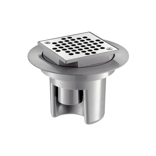 Piletta in acciaio inossidabile - 68 series - DELABIE - per doccia / con griglia / orizzontale