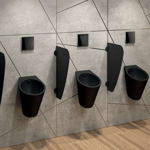Orinatoio in acciaio inossidabile - FINO  - DELABIE - da parete / senz'acqua / batteriostatico