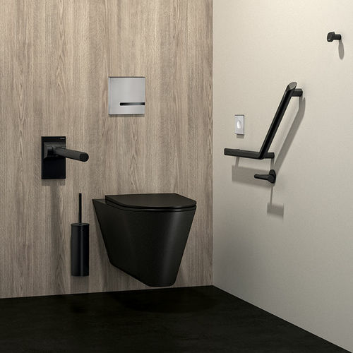 WC sospeso - S21 S - DELABIE - in acciaio inossidabile / per bagno pubblico / ovale